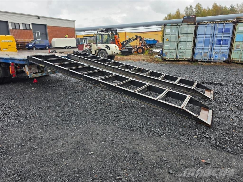 Volvo FH12, PM Group Nosturi, PPV-Lavetti Vlakke laadvloer met kraan