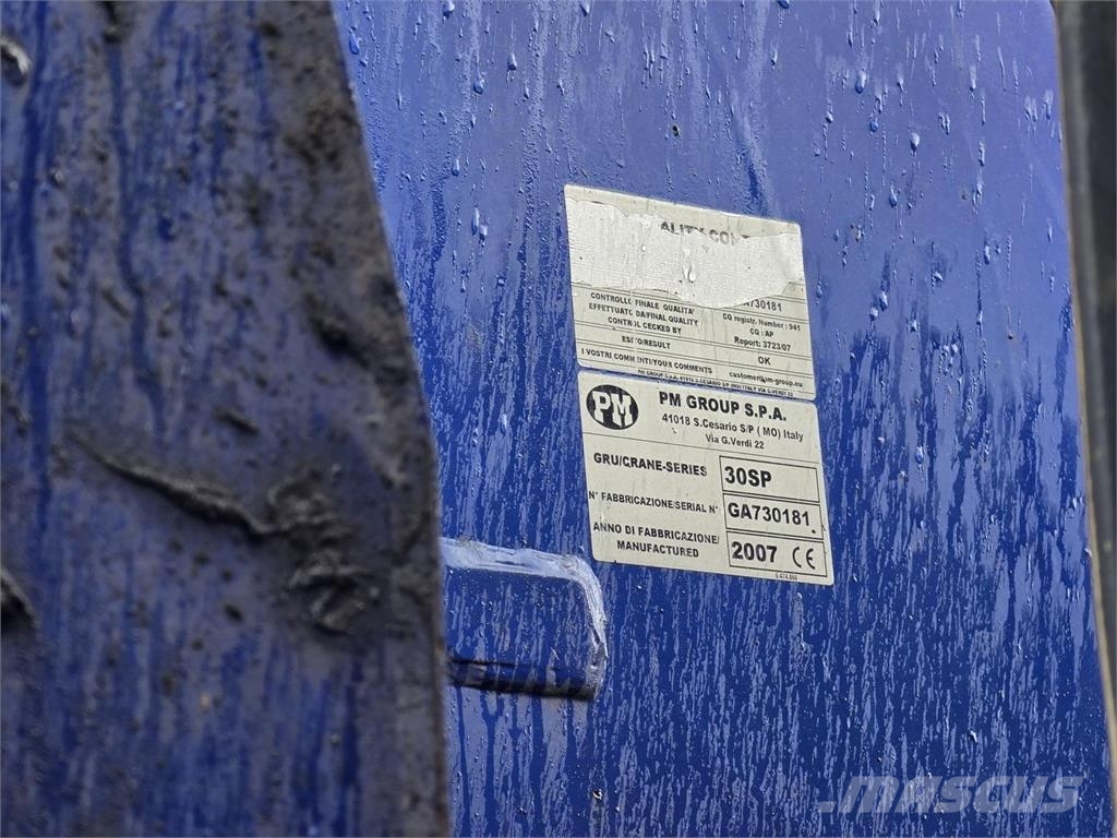 Volvo FH12, PM Group Nosturi, PPV-Lavetti Vlakke laadvloer met kraan