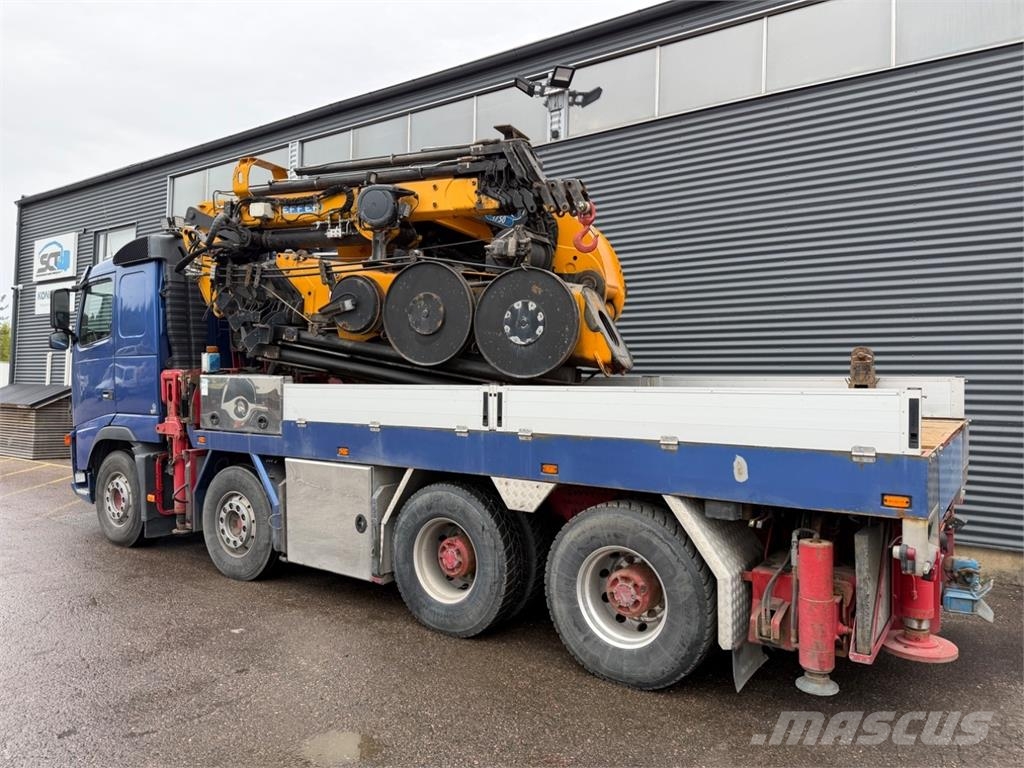 Volvo FH16 550 Effer 1750L pitkäpuomi 크레인 트럭