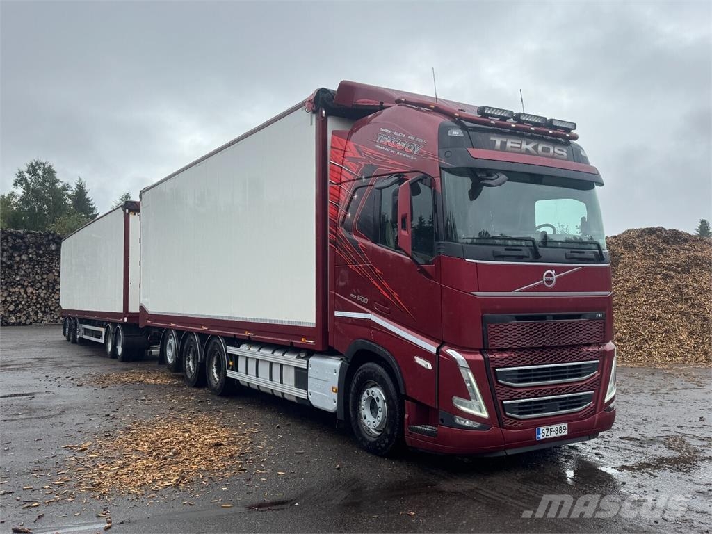 Volvo FH5 500tc Camiones de volteo para virutas de madera