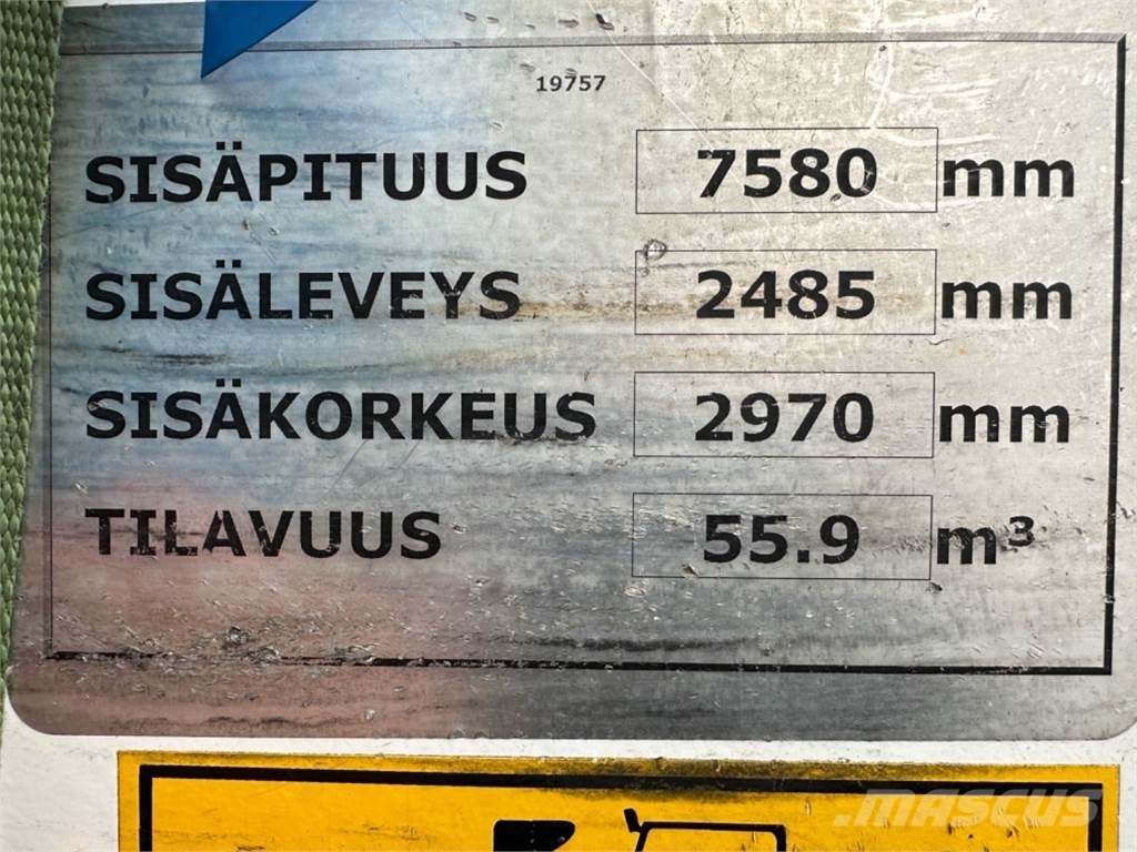 Volvo FH500 6x2 FNA 9/-24 , 2-kerros Kamioni hladnjače