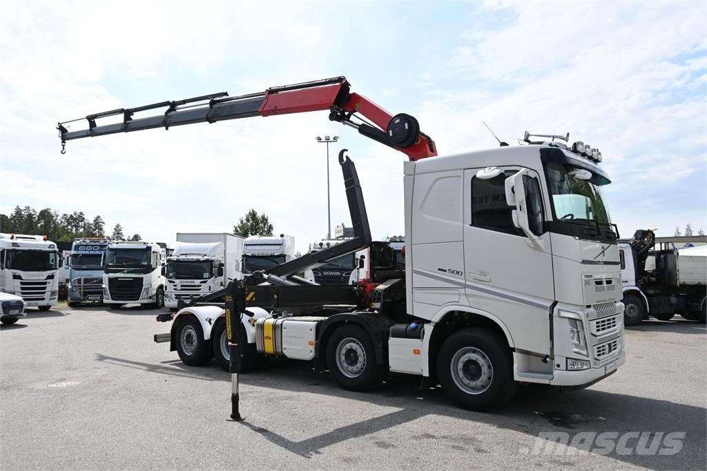 Volvo FH500 8x2 Euro 6 Palfinger 26 Lastbil med kran