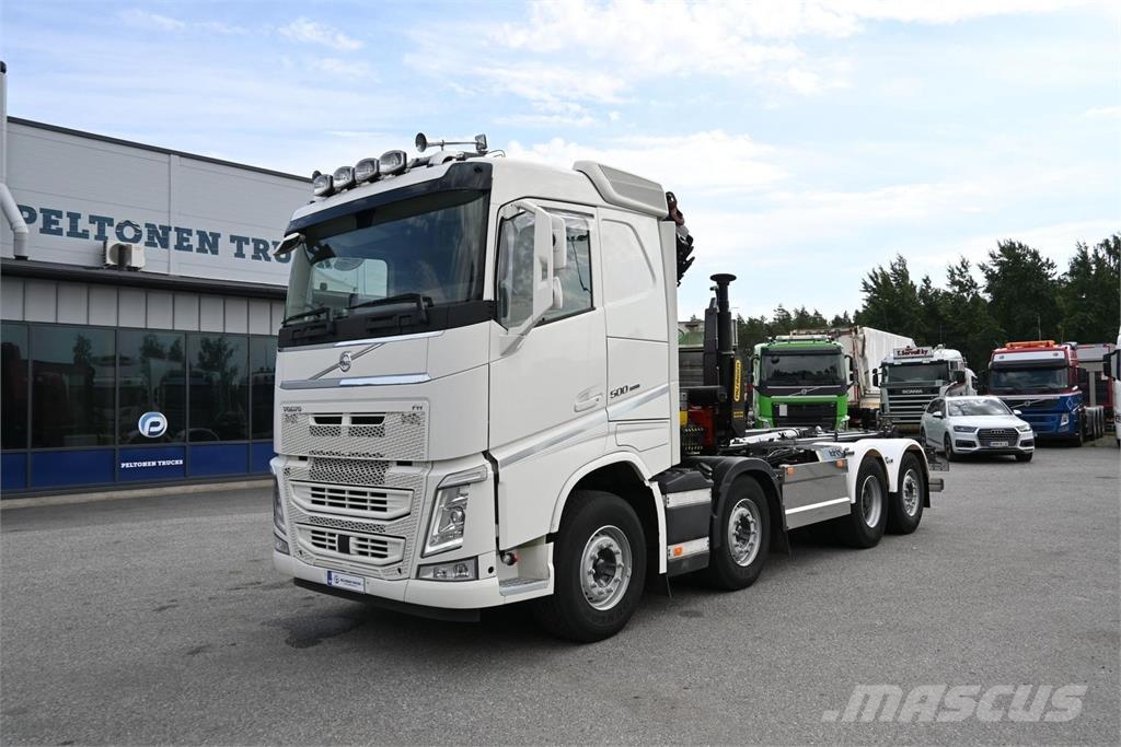 Volvo FH500 8x2 Euro 6 Palfinger 26 Lastbil med kran