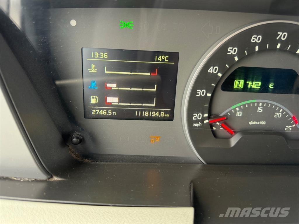 Volvo FH500XL kääntyvä väliteli وحدات الجر
