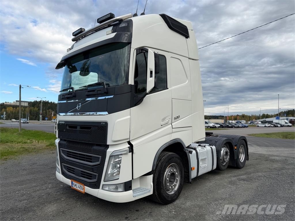 Volvo FH500XL kääntyvä väliteli وحدات الجر