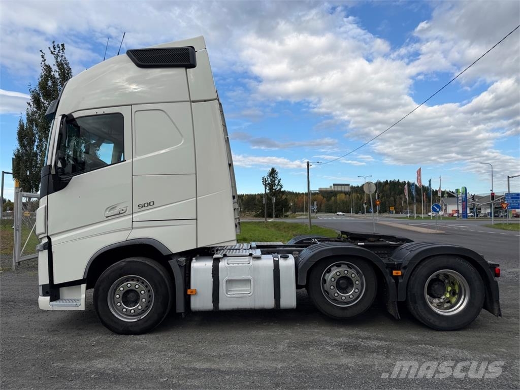 Volvo FH500XL kääntyvä väliteli وحدات الجر
