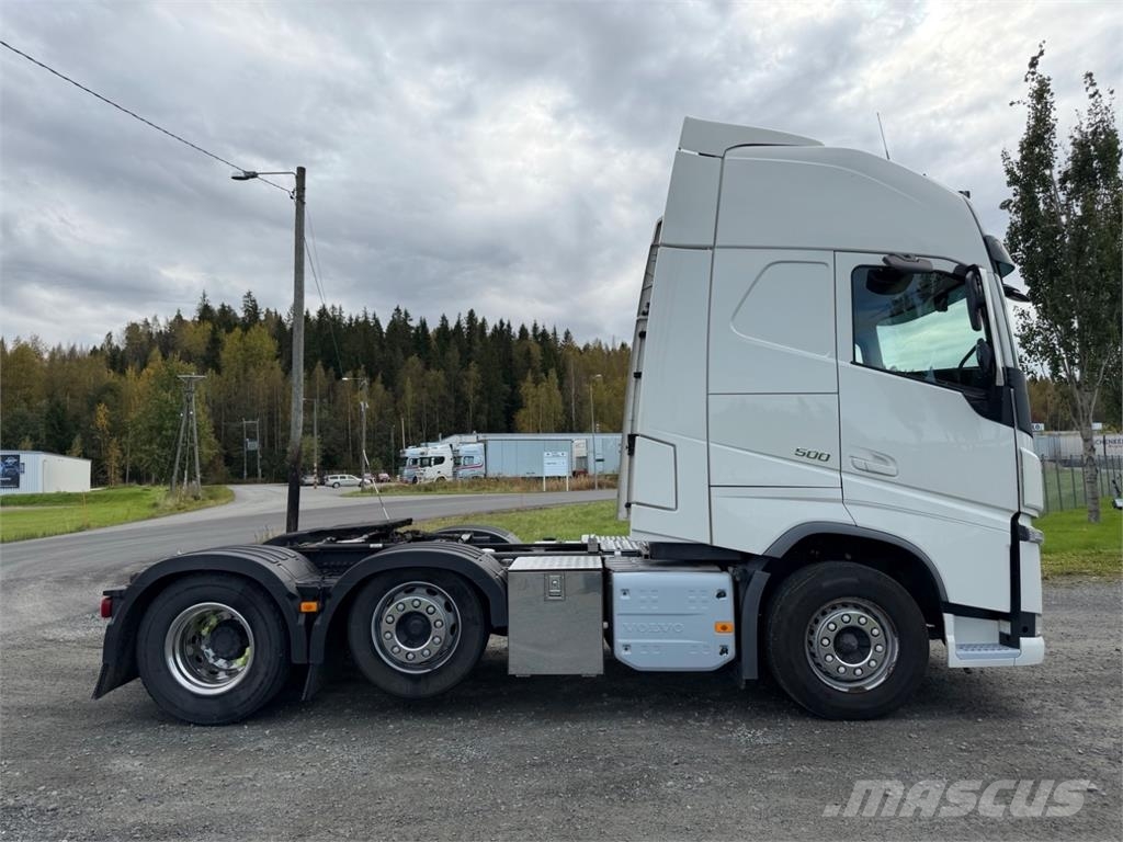 Volvo FH500XL kääntyvä väliteli وحدات الجر