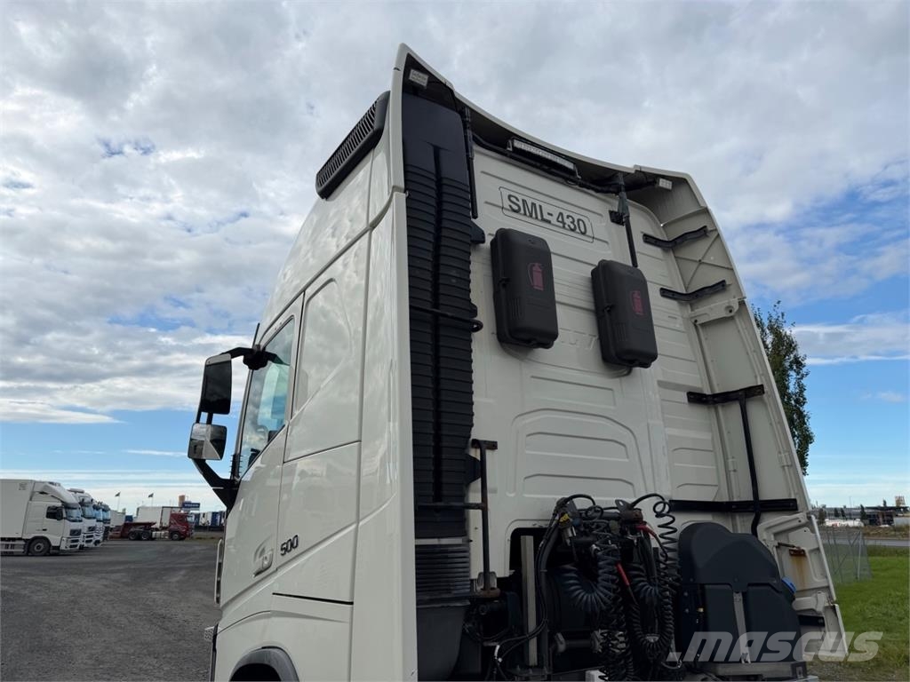 Volvo FH500XL kääntyvä väliteli وحدات الجر