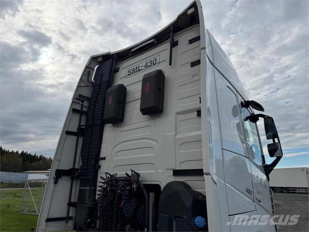 Volvo FH500XL kääntyvä väliteli وحدات الجر