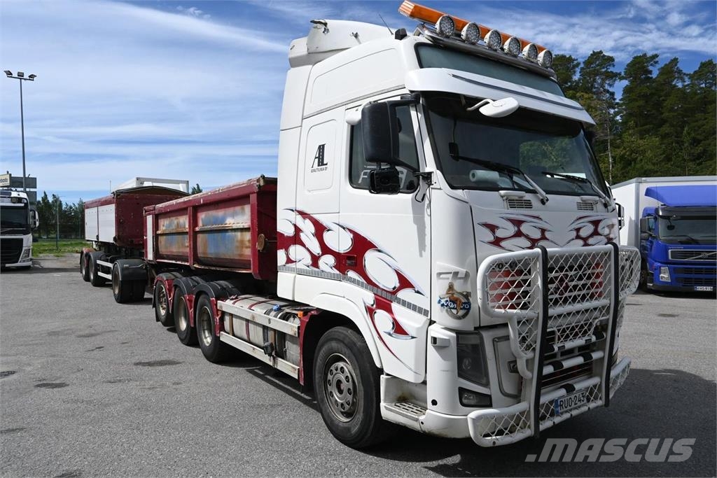 Volvo FH540 8x4 Savivarčių priekabų vilkikai