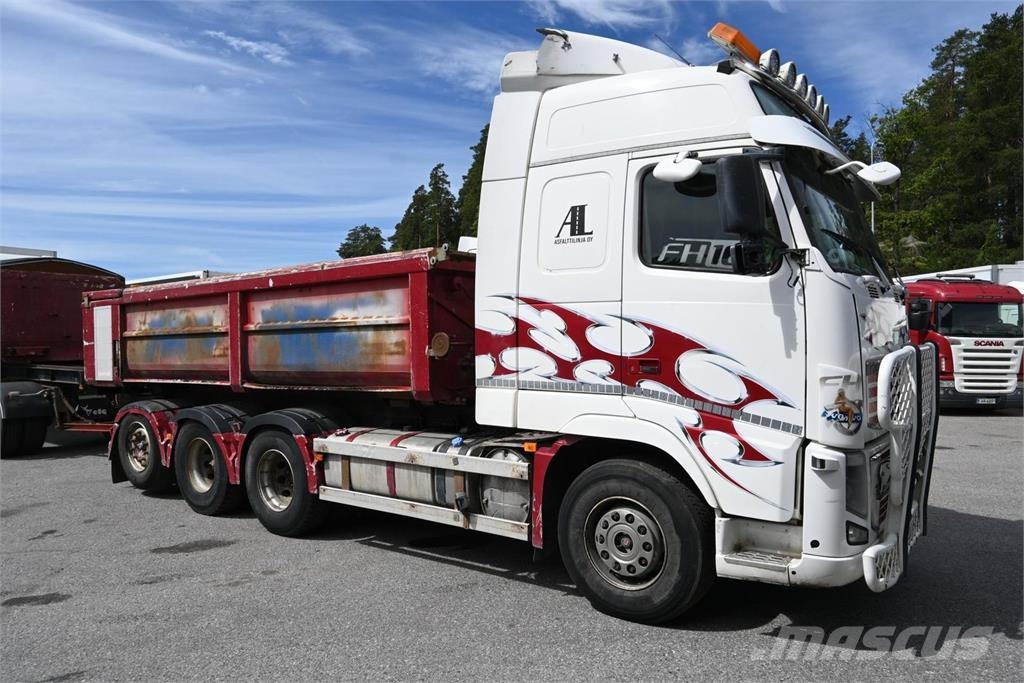 Volvo FH540 8x4 Savivarčių priekabų vilkikai