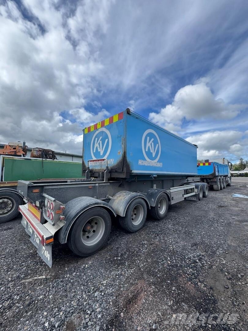 Volvo FH540 8x4 tridem+ Jyki 5 akselinen kasettivaunu Kommunalt / generelt kjøretøy
