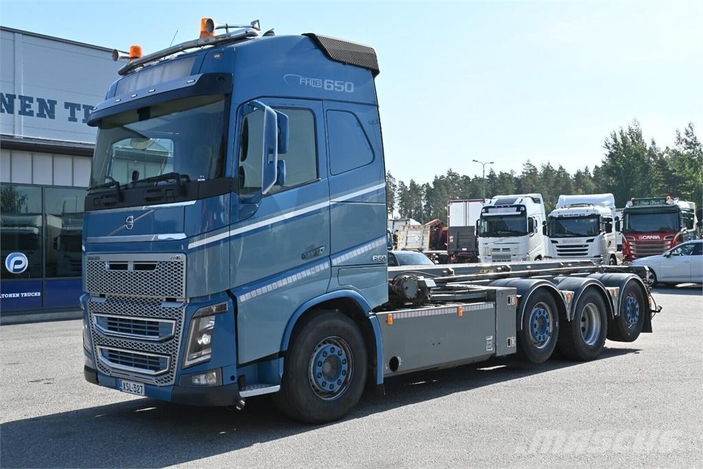 Volvo FH650 8x2 euro 6 شاحنات الرافعات الخطافية