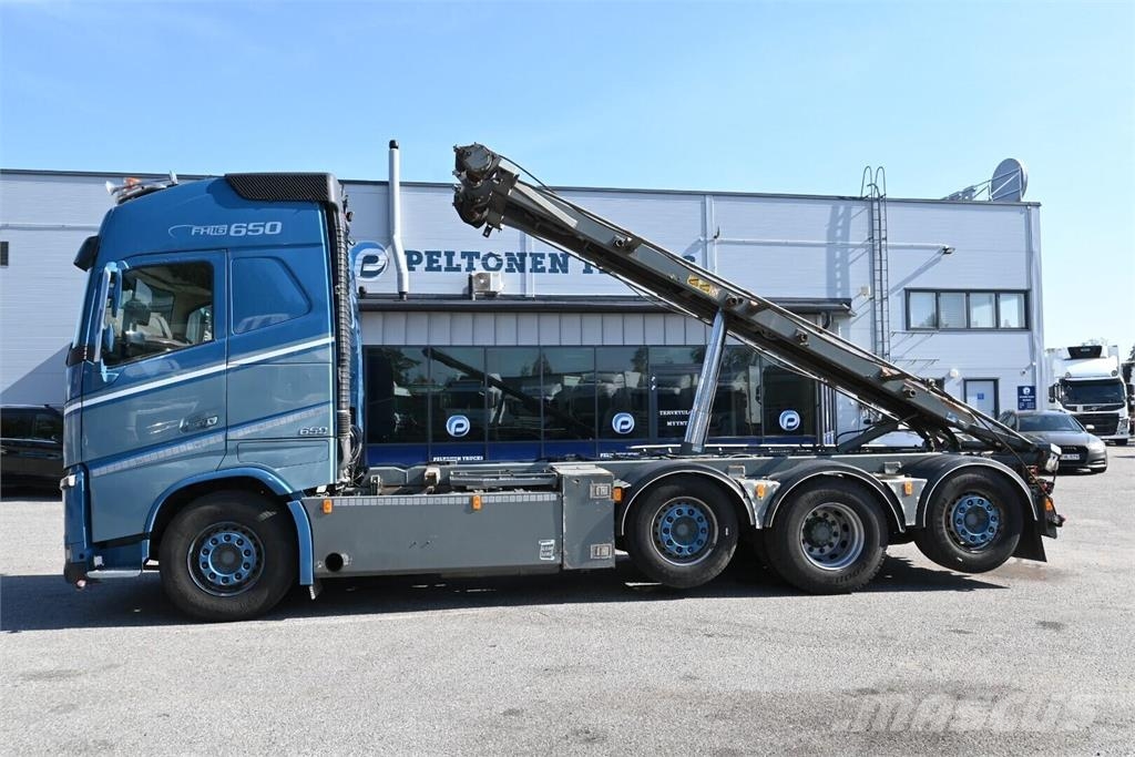 Volvo FH650 8x2 euro 6 شاحنات الرافعات الخطافية