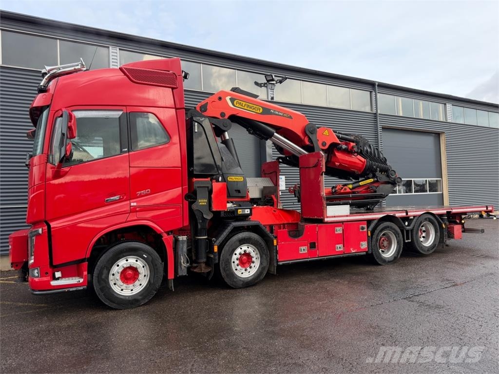 Volvo FH750 8X2 Kranbil Nosturiautot
