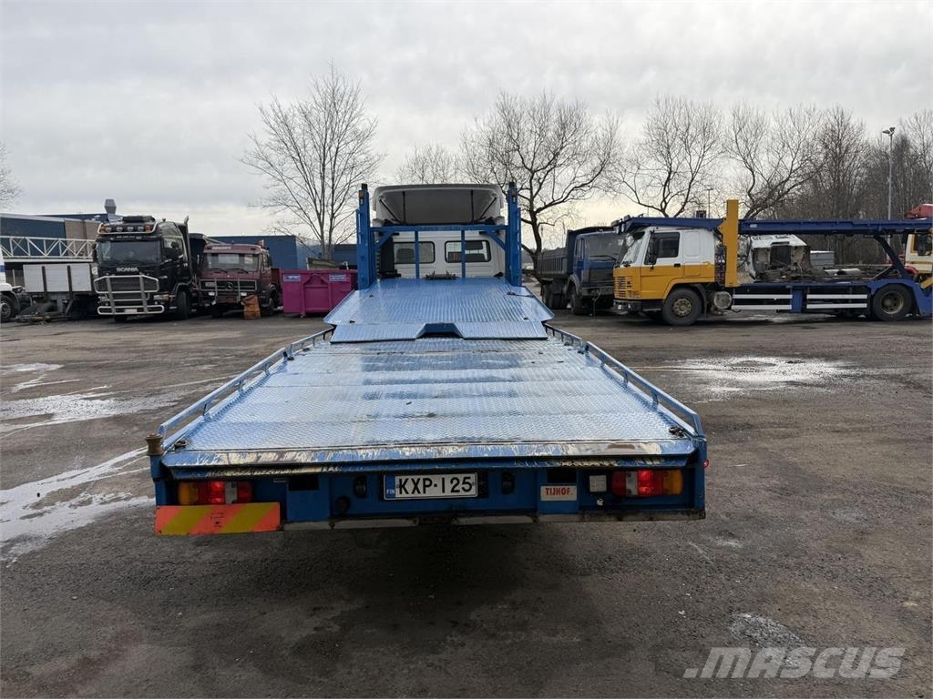 Volvo Fl612 3 auton hinuri Camiones portavehículos
