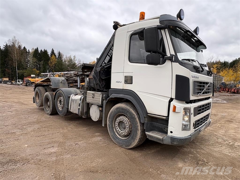 Volvo FM 420 MYYTY!! Hákový nosič kontejnerů