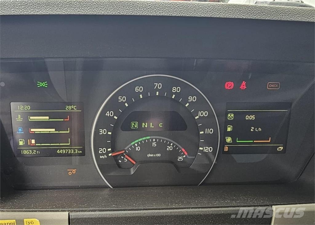 Volvo FM alusta, euro 6 Nákladní vozidlo bez nástavby