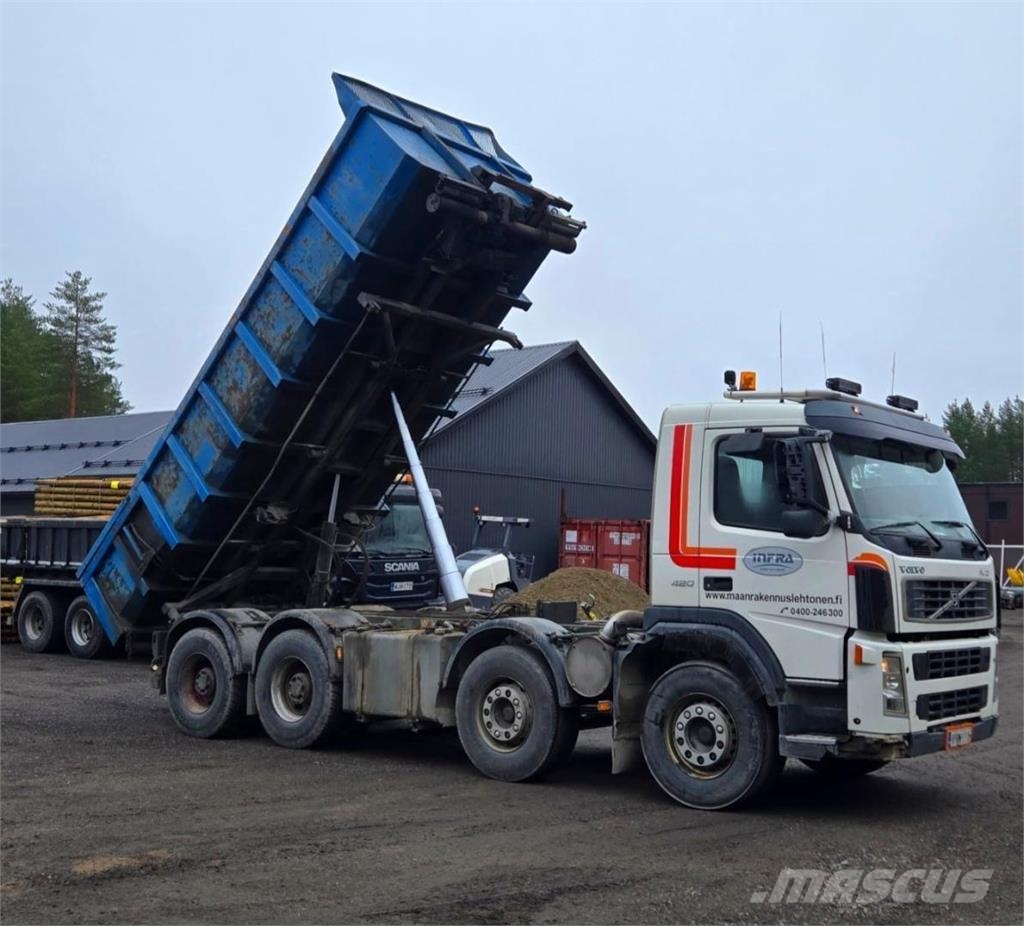 Volvo FM12 8X4 Koukkulava kuorma-autot