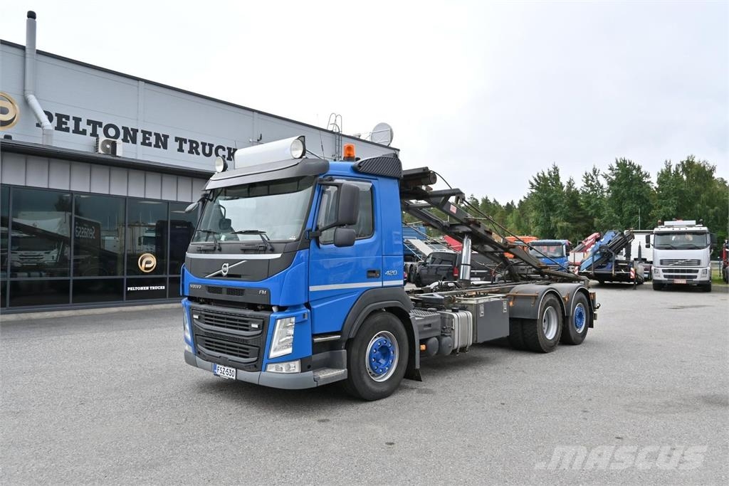 Volvo FM420 6x2 Camiones elevadores de gancho