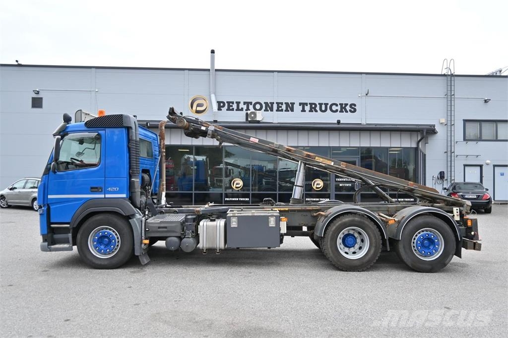 Volvo FM420 6x2 Camiones elevadores de gancho