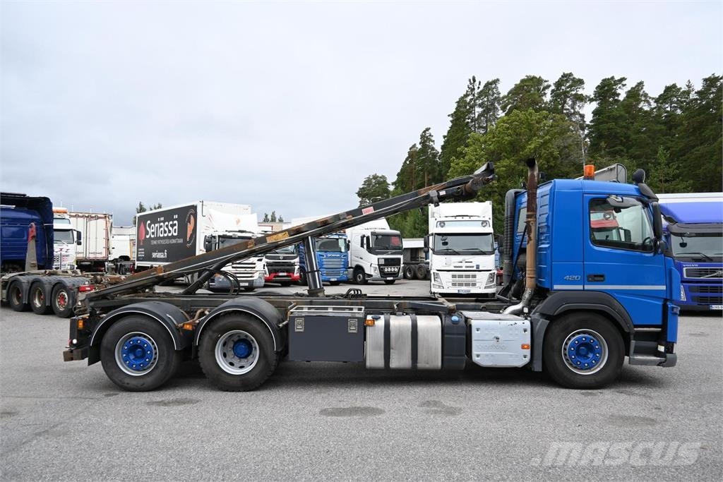 Volvo FM420 6x2 Camiones elevadores de gancho