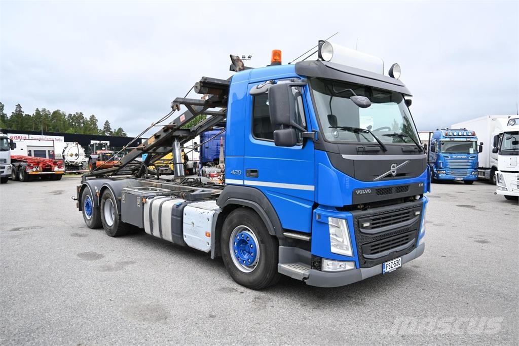 Volvo FM420 6x2 Camiones elevadores de gancho
