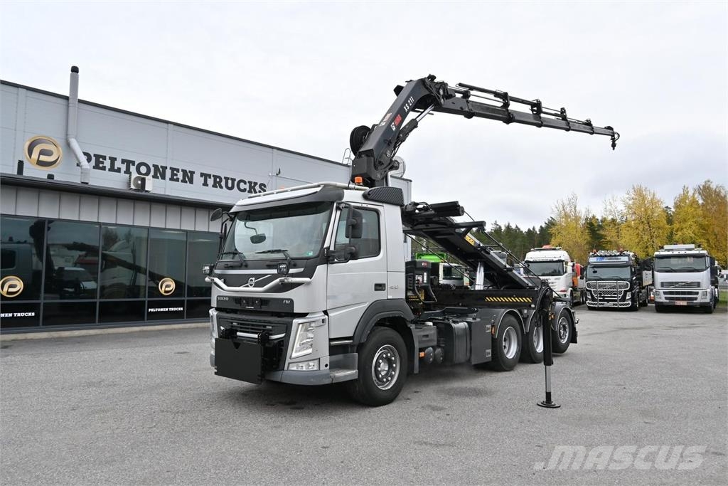 Volvo FM450 8x4*4 Tridem Kraanaga veokid
