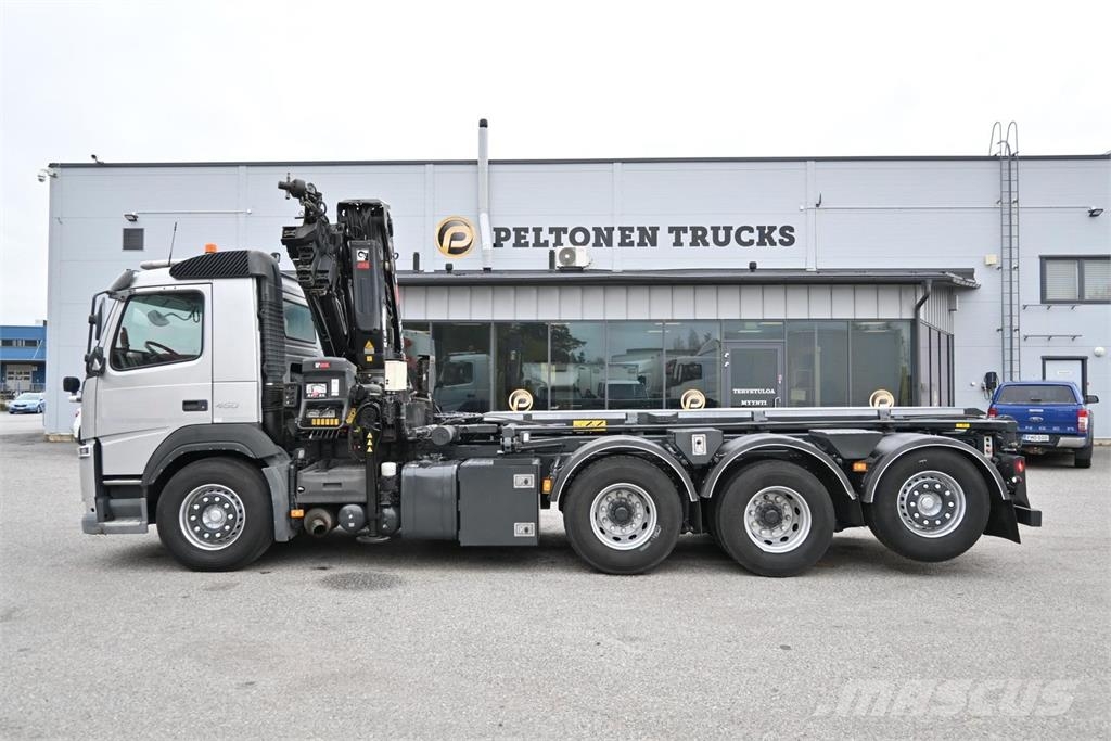 Volvo FM450 8x4*4 Tridem Kraanaga veokid