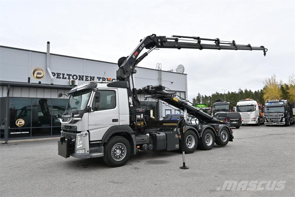 Volvo FM450 8x4*4 Tridem Kraanaga veokid