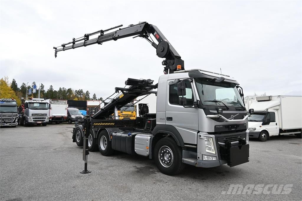 Volvo FM450 8x4*4 Tridem Kraanaga veokid