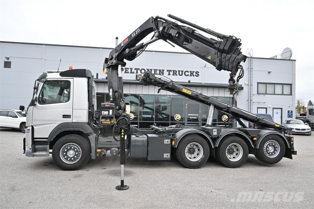 Volvo FM450 8x4*4 Tridem Kraanaga veokid