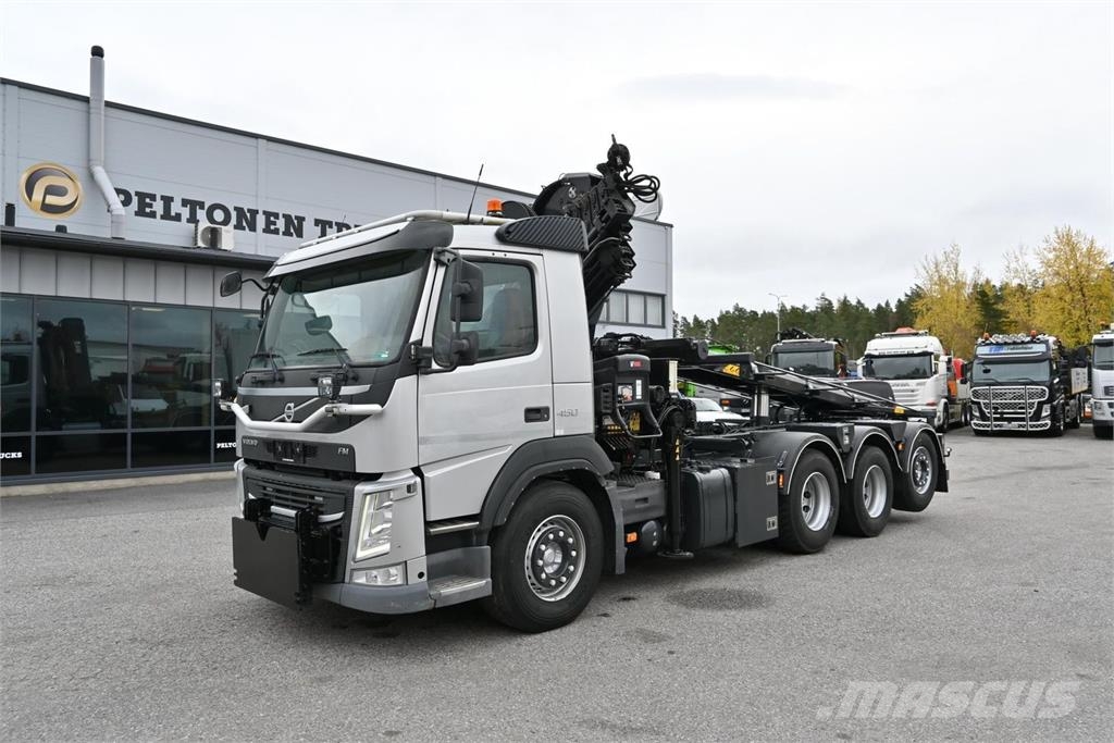 Volvo FM450 8x4*4 Tridem Kraanaga veokid