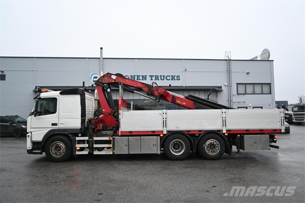 Volvo FM460 6x2 HMF3000K7 شاحنات الرافعات