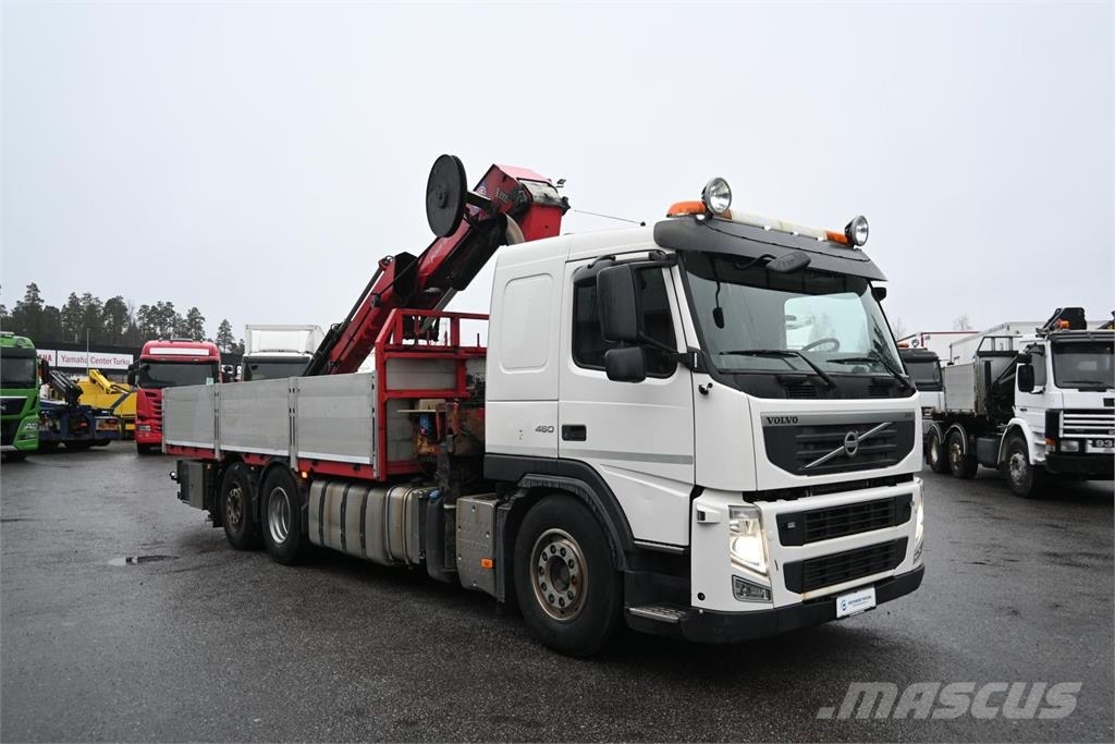 Volvo FM460 6x2 HMF3000K7 شاحنات الرافعات
