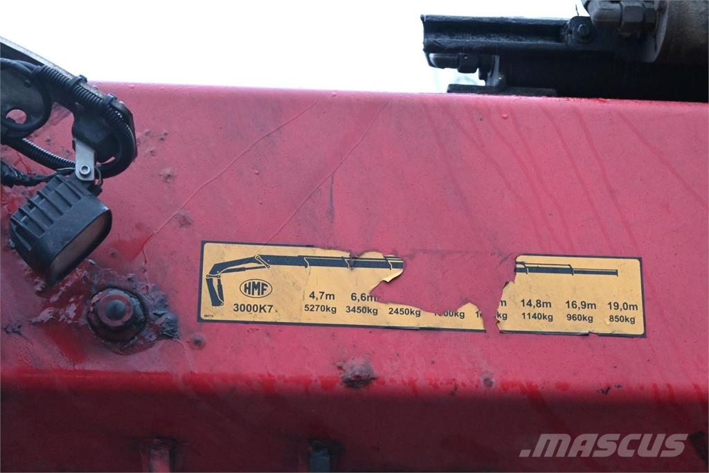 Volvo FM460 6x2 HMF3000K7 شاحنات الرافعات