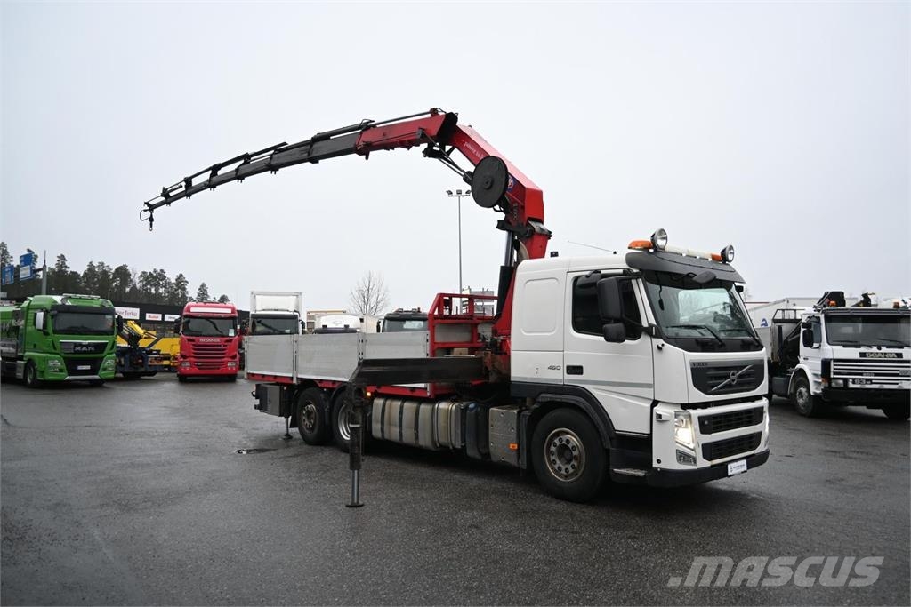 Volvo FM460 6x2 HMF3000K7 شاحنات الرافعات