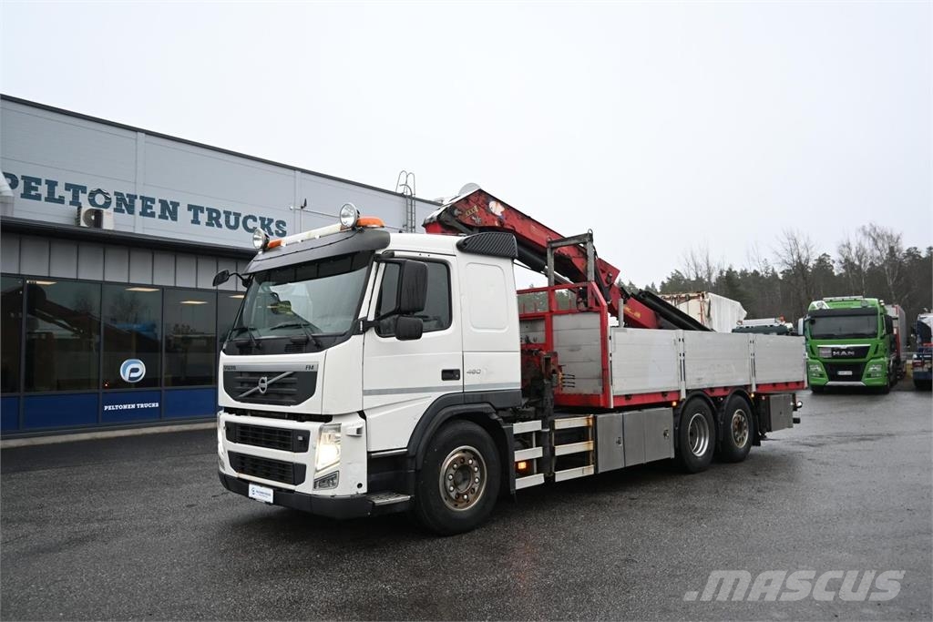 Volvo FM460 6x2 HMF3000K7 شاحنات الرافعات