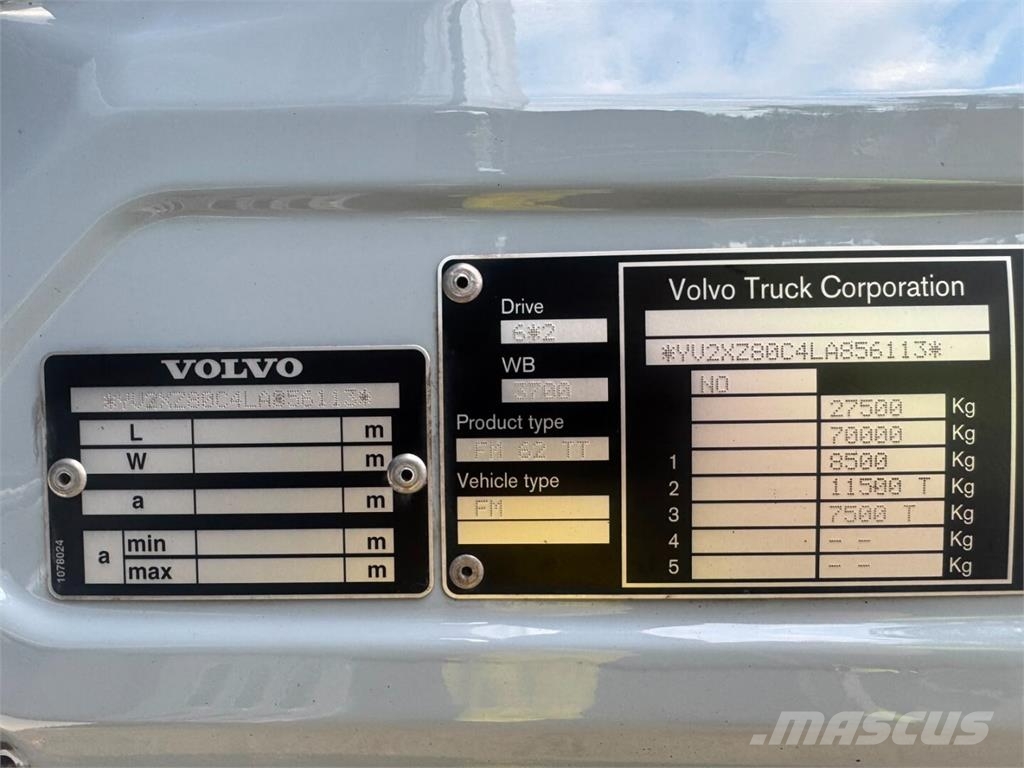 Volvo FM460 6x2 LNG/LBG Sattelzugmaschinen