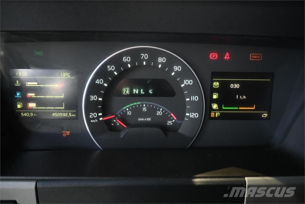 Volvo FM500 8x4 Rol kiper kamioni s kukama za dizanje