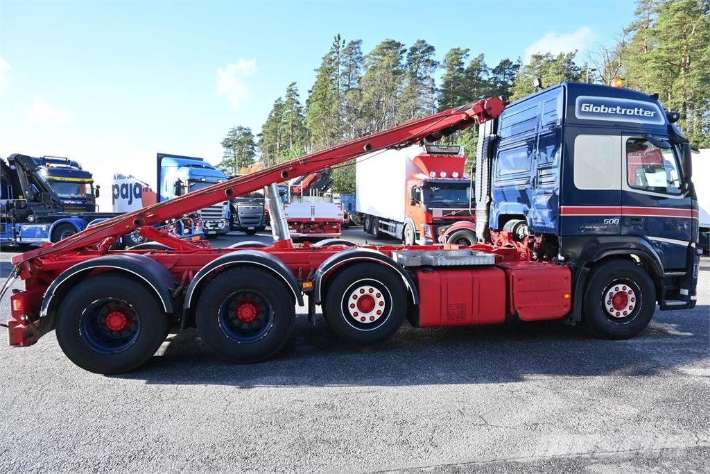Volvo FM500 8x4 Rol kiper kamioni s kukama za dizanje