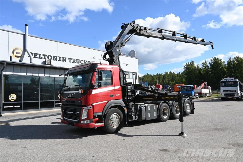 Volvo FM500 HIAB 302 E-6 Автомобильные краны