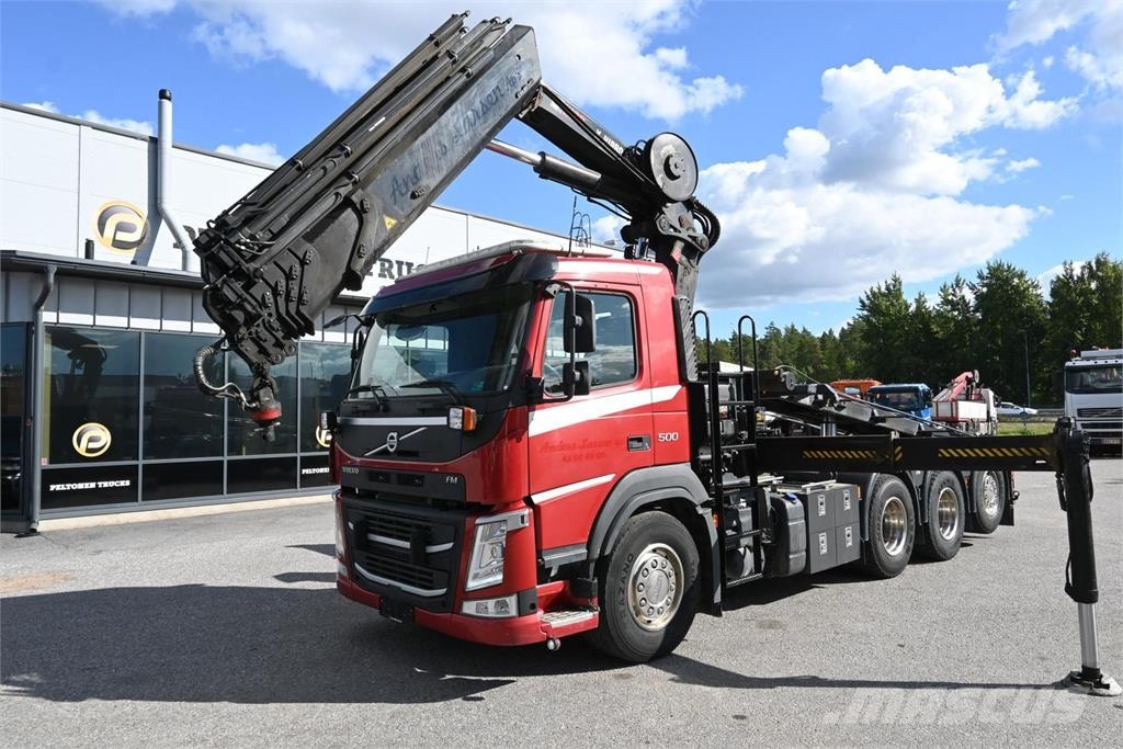 Volvo FM500 HIAB 302 E-6 Автомобильные краны