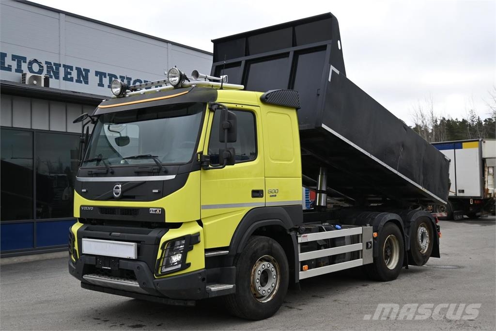 Volvo FMX500 6x2 Maansiirtoauto Самосвал