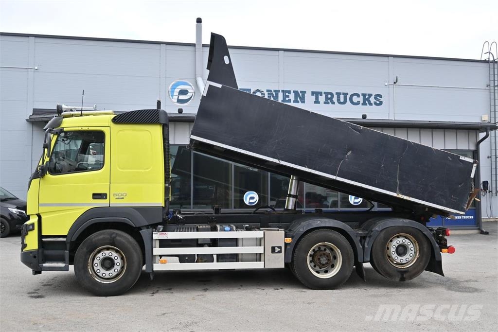 Volvo FMX500 6x2 Maansiirtoauto Самосвал