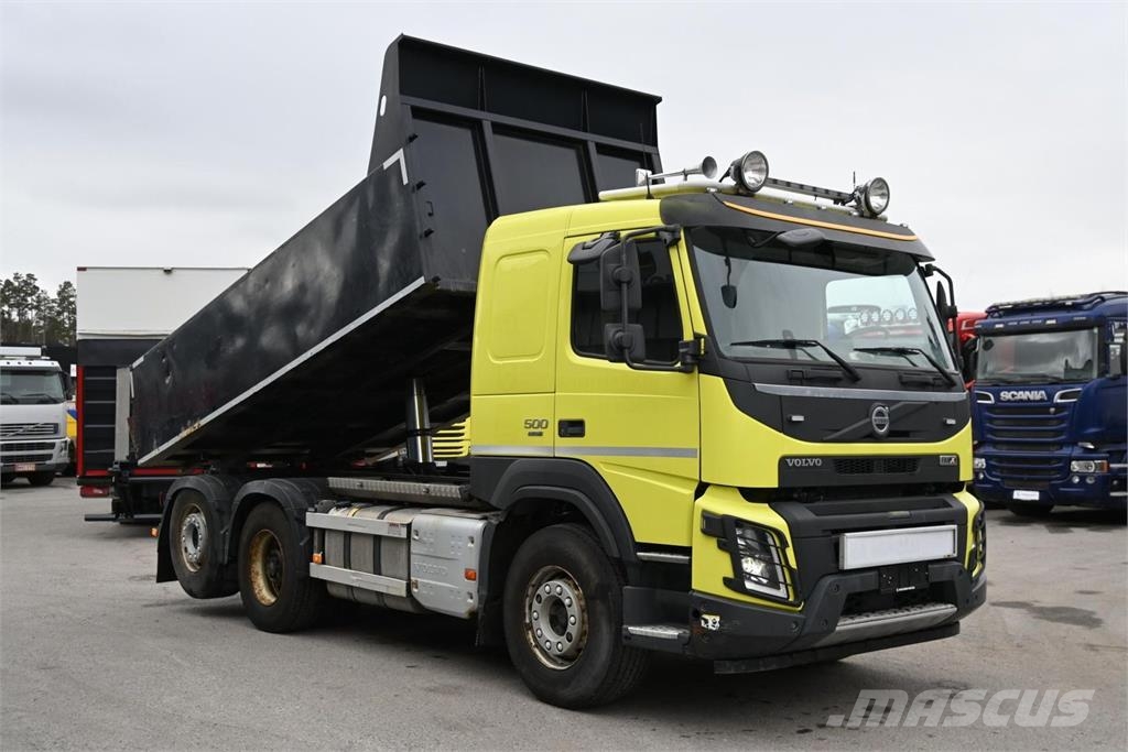 Volvo FMX500 6x2 Maansiirtoauto Самосвал