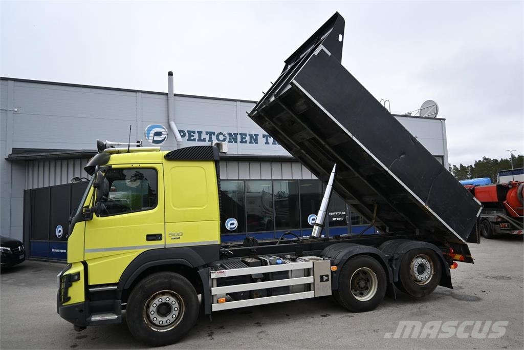 Volvo FMX500 6x2 Maansiirtoauto Самосвал