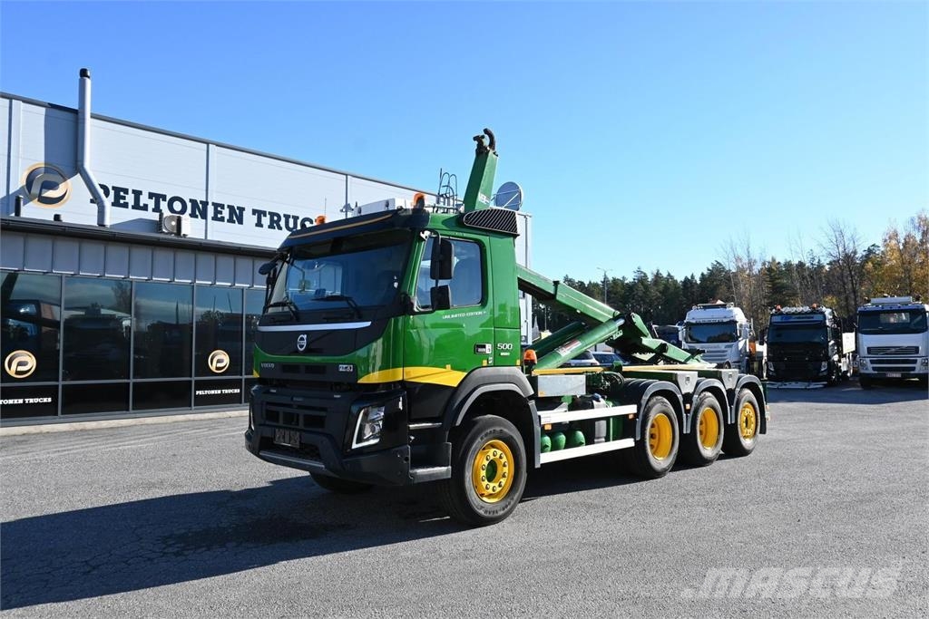 Volvo FMX500 8x4*4 Tridem شاحنات الرافعات الخطافية