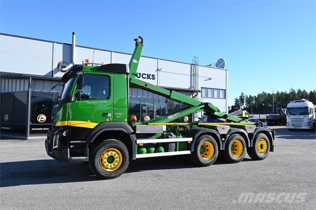 Volvo FMX500 8x4*4 Tridem شاحنات الرافعات الخطافية