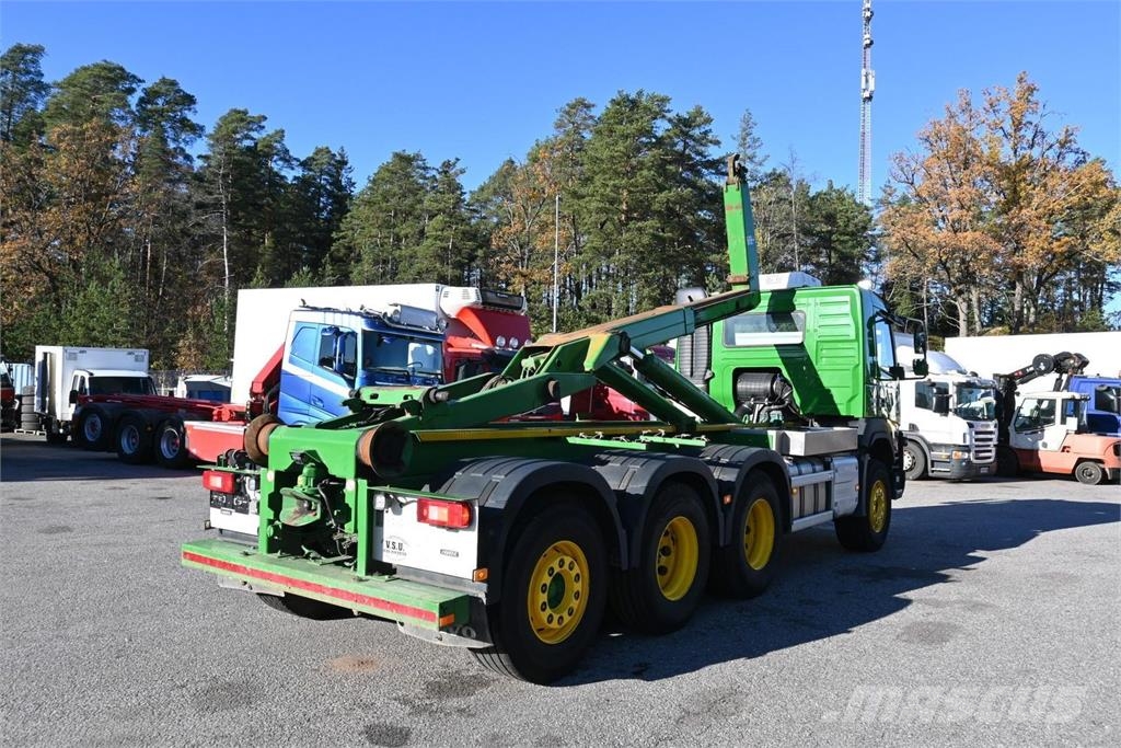 Volvo FMX500 8x4*4 Tridem شاحنات الرافعات الخطافية
